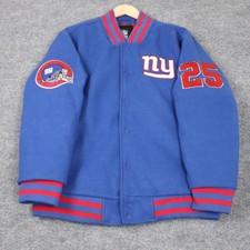 New York Giants Men's Varsity Jacket NFL Team Apparel Large