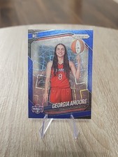2025 WNBA Panini Prizm Georgia Amoore Blue Velocity Image Variation