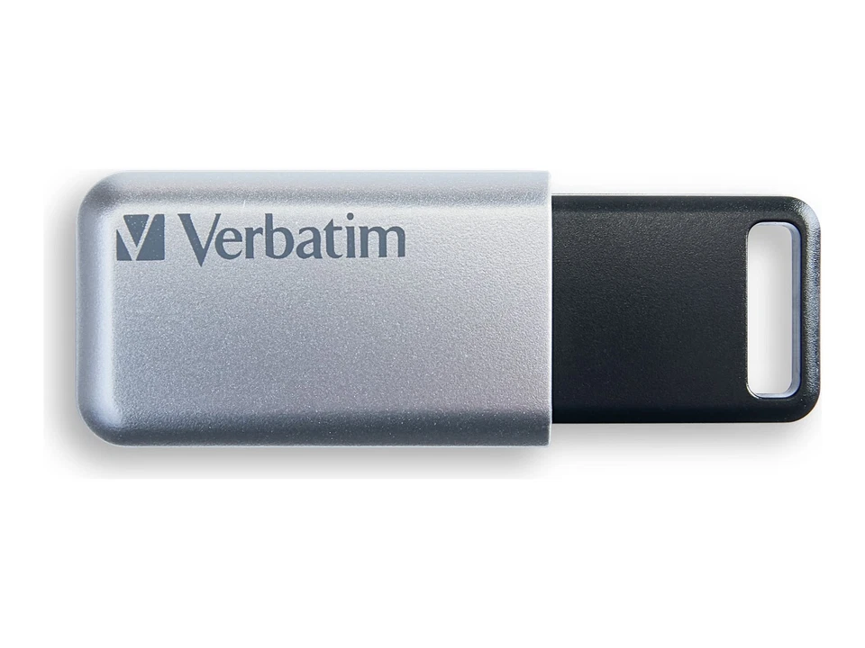 Verbatim Secure Pro Memoria USB 3.0 da 64 GB Argento 64 GB USB tipo A 98666 - Immagine 2 di 4