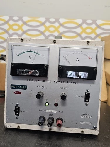 METRONIX 5222B REGULATED DC POWER SUPPLY