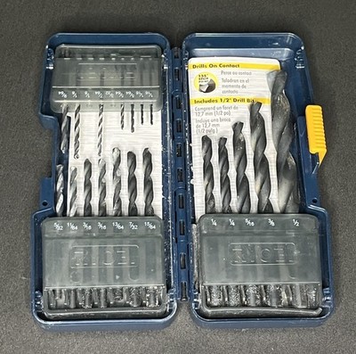 Ryobi Drill bits Vintage (missing Two)