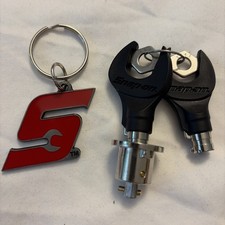Snap On Flank Drive Lock Cylinder Key Set K643 - 2 Keys