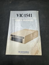 Commodore VIC-1541 Single Drive Floppy Disk User's Manual P/N 1540031-02 1982