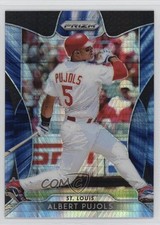 2019 Panini Prizm Tier III Blue Hyper Prizm Albert Pujols #266 hg6