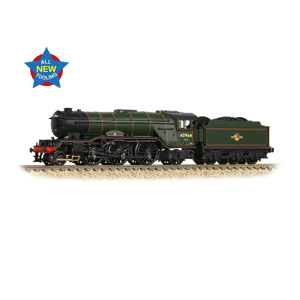 Graham Farish 372-613 N Gauge LNER V2 60964 'Durham Light Infantry' BR Lined Gre