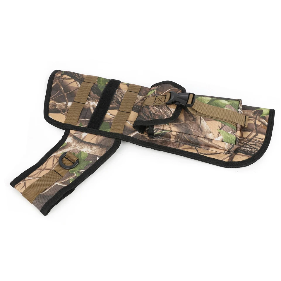 Archery Arrow Quiver Leather Bag Holder Hip Waist Recurve Bow Longbow Hunting - Image 2 of 4