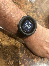 Garmin Approach S12 Golf GPS - Black With Black Band EX