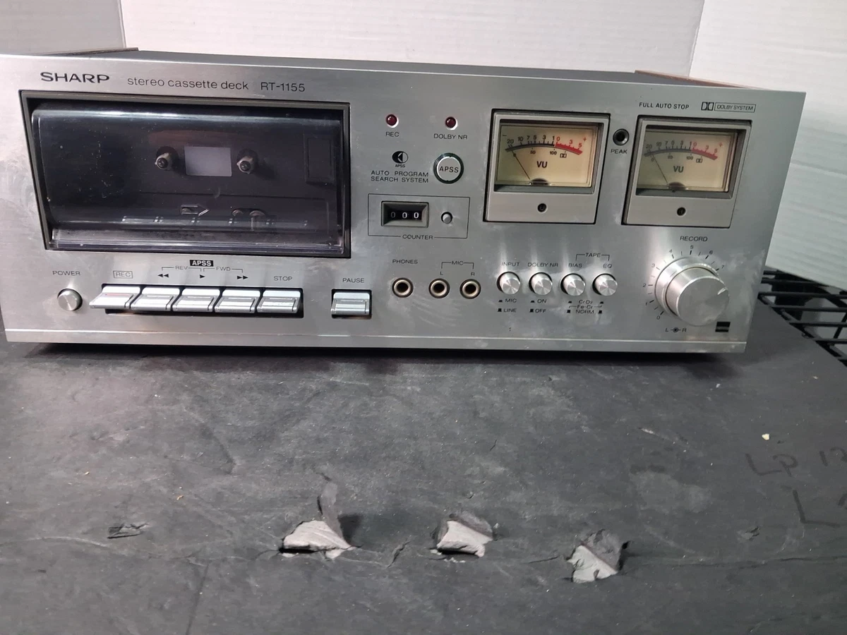 sharp cassette deck products for sale | eBay