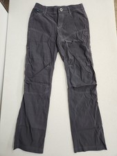 Kuhl Womens Pants Size L 14-16 Gray Straight Leg Cargo Hiking Outdoor Flaw