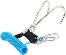 Tbest Scuba Diving Reef Hook Stainless Steel As picture show, Blue 