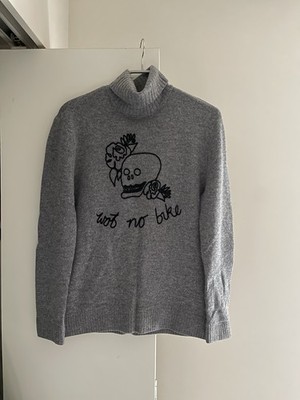 John Richmond Embroidered Turtleneck Jumper