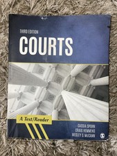 Courts: A Text/Reader [SAGE Text/Reader Serie...