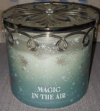 Bath & Body Works Magic In The Air 3-Wick Scented Candle 14.5 Oz Special Edition