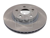 2X Bremsscheibe Febi Bilstein 108496 FüR Toyota Prius Liftback Hybrid NHW20_