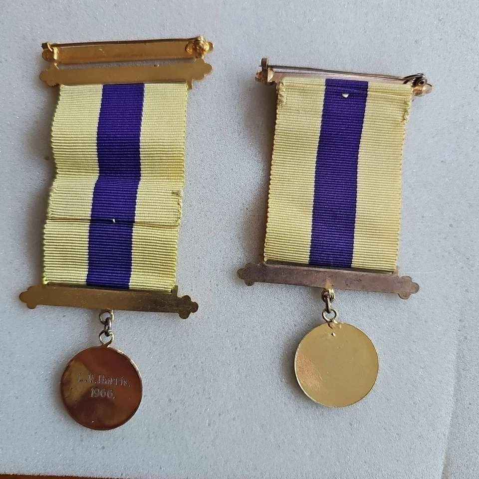 Commercial Travellers Association Enamel Jewel Medals President Chairman 60s/70s - Image 3 of 4