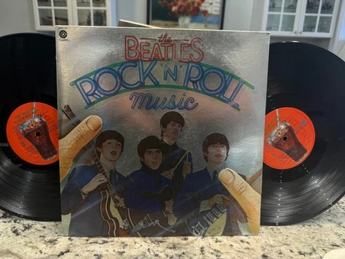 THE BEATLES - ROCK 'N' ROLL MUSIC - US 1976 CAPITOL 2X VINYL LP LOWEST $$