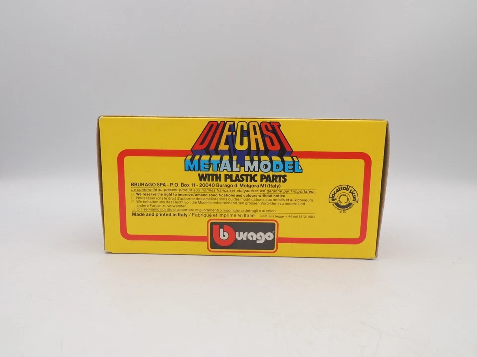 Burago - Peugeot 205 Turbo 16 Rally 1/43 - Voiture De Collection - Italie - Photo 4/4