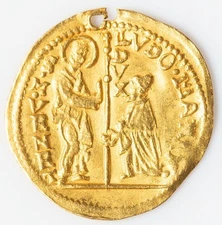 Italy - Venice 1789-1797 Ludovico Manin Contemporary Imitation Ducat - 1.70gm