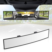 16" Universal Panoramic Rearview Mirror, AntiGlare Wide Angle Car Accessory