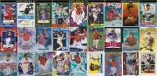 Huge lot of 1027 Cleveland Guardians / Indians cards including inserts,RCs,stars