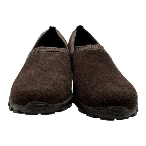 Skechers EZ Flex 2 Shoes Women's Size 11 Brown Suede Slip On Loafers Flats 22780 - 第 3/10 張圖片