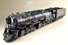 KEY HO SCALE BRASS NORTHERN PACIFIC Z-8 4-6-6-4 & TENDER CP #5136 DCC/SND OB VG