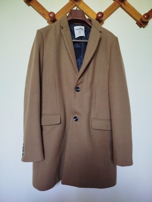 Pull&Bear langer Mantel Vintage Dressing