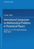 International Symposium On Mathematical Problems In Theoretical Physics H. Araki