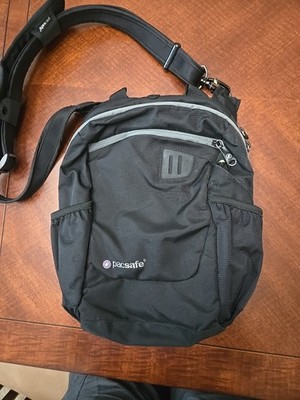 Pacsafe Venturesafe 300 Black Exomesh  Anti-Theft Travel Crossbody Bag