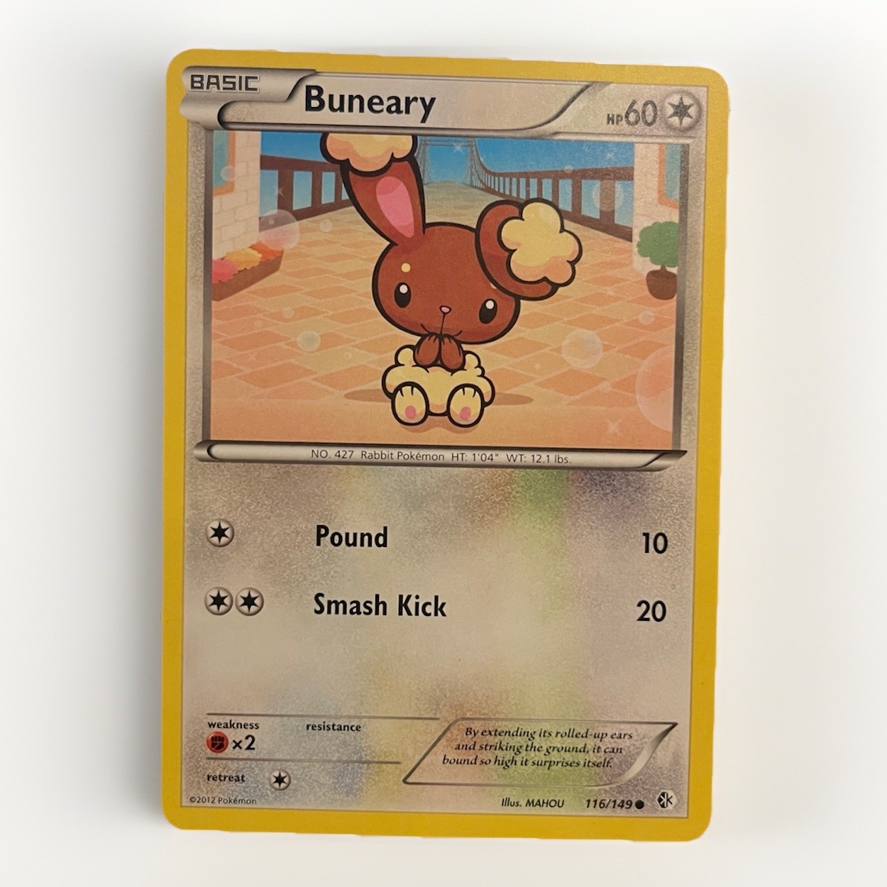 Buneary - 116/149 Boundaries Crossed - Pokémon TCG - 2012