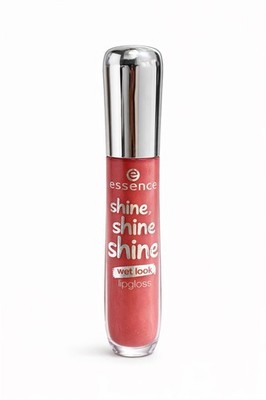 Essence Shine Shine Shine Wetlook Lipgloss im Farbton 20 Erdbeerrot