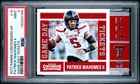 2017 Contenders Draft Picks Patrick Mahomes II Game Day Tickets #15 PSA 9 ROOKIE