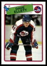 1988-89 O-Pee-Chee Dave Ellett #167 VIEW SCAN