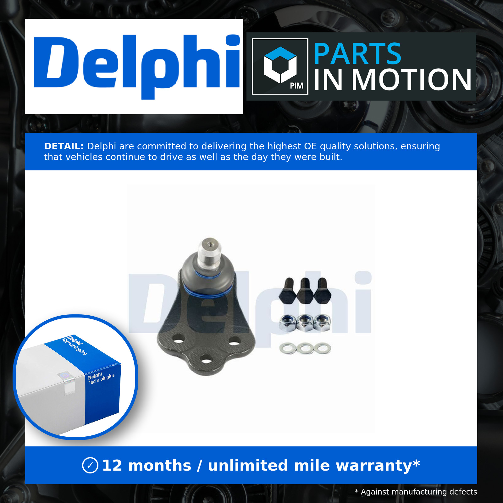 Delphi Ball Joint - TC4914 - Fits Fiat - OE Specification and Quality - Image 5