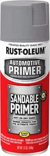 Automotive Sandable Primer Spray 12 oz Gray Rust-Oleum 249415 Coating