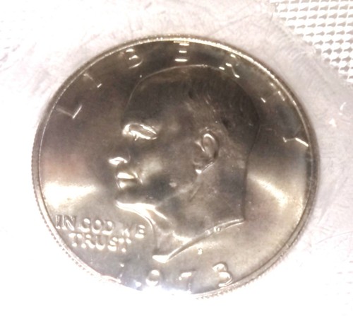 1973 s Eisenhower 40% Silver dollar