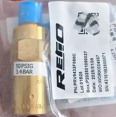 1PCS NEW REGO safety valve PRV9432F050C 3.4BAR