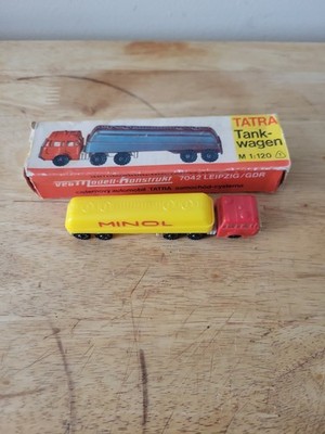 Tatra Tanker Truck MINOL Scale 1:120 7042