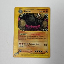 Golem Pokemon E-Reader Expedition Base Set 49/165 Rare Vintage LP on eBay