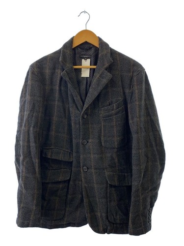ENGINEERED GARMENTS Tailored Jacket/S/Wool/Gry/Check