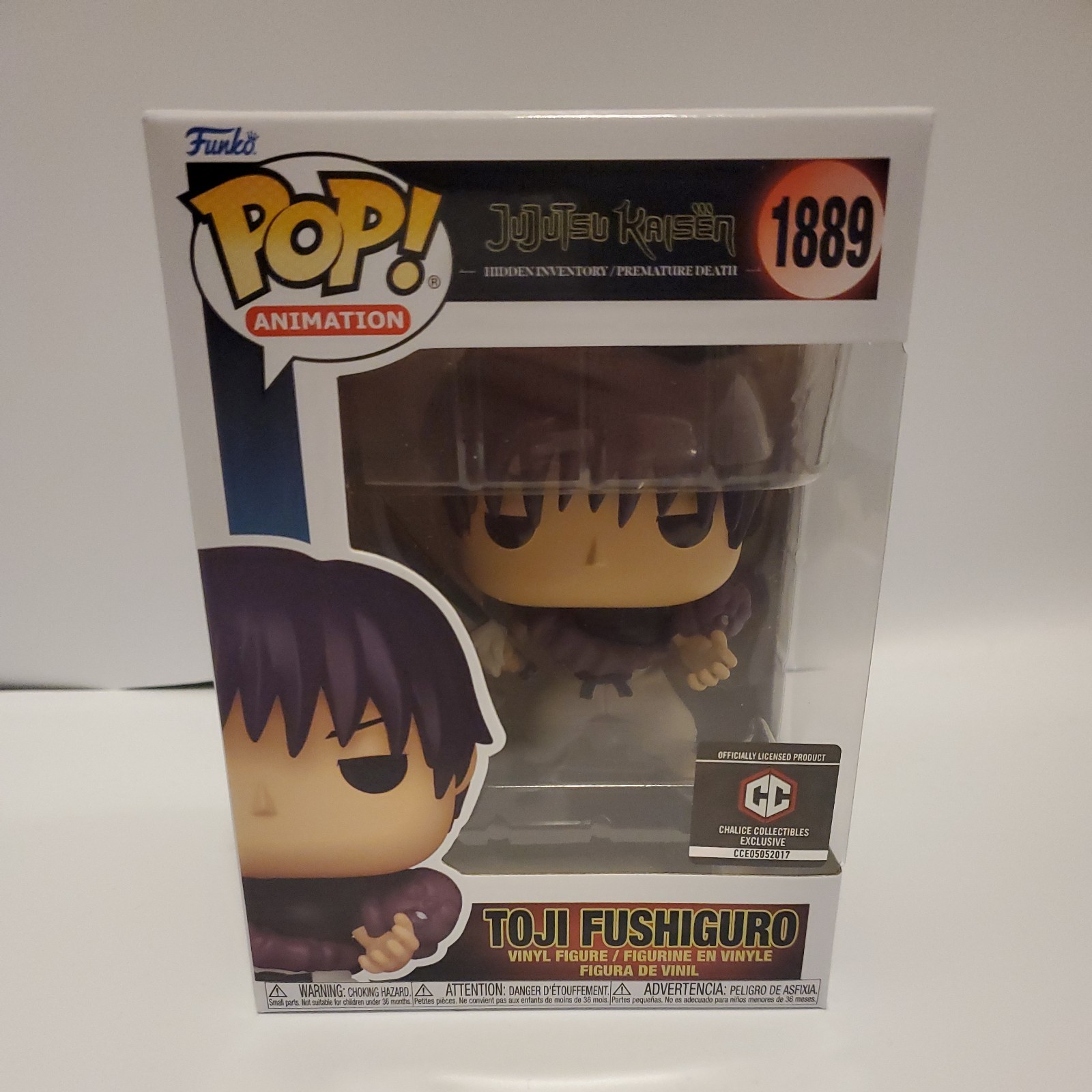 Funko Pop! Vinilo: Jujutsu Kaisen - Toji Fushiguro - Cáliz Coleccionables...