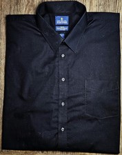 Mens Stafford Performance Super Shirt Long Sleeve Button Up Shirt 20 34-35 BIG