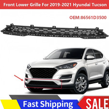 For 2019 2020 2021 Hyundai Tucson Front Bumper Lower Grille Black 86561d3500