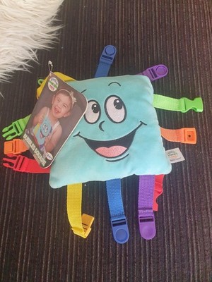 Buckle Toys Bubbles Square Blue 12m+