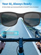 AI Smart Glasses Bluetooth HD Video Recording Voice Assistant  for iOS Android