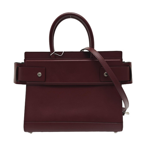 GIVENCHY Horizon Handbags Leather Burgundy Free Shipping | Duties Paid