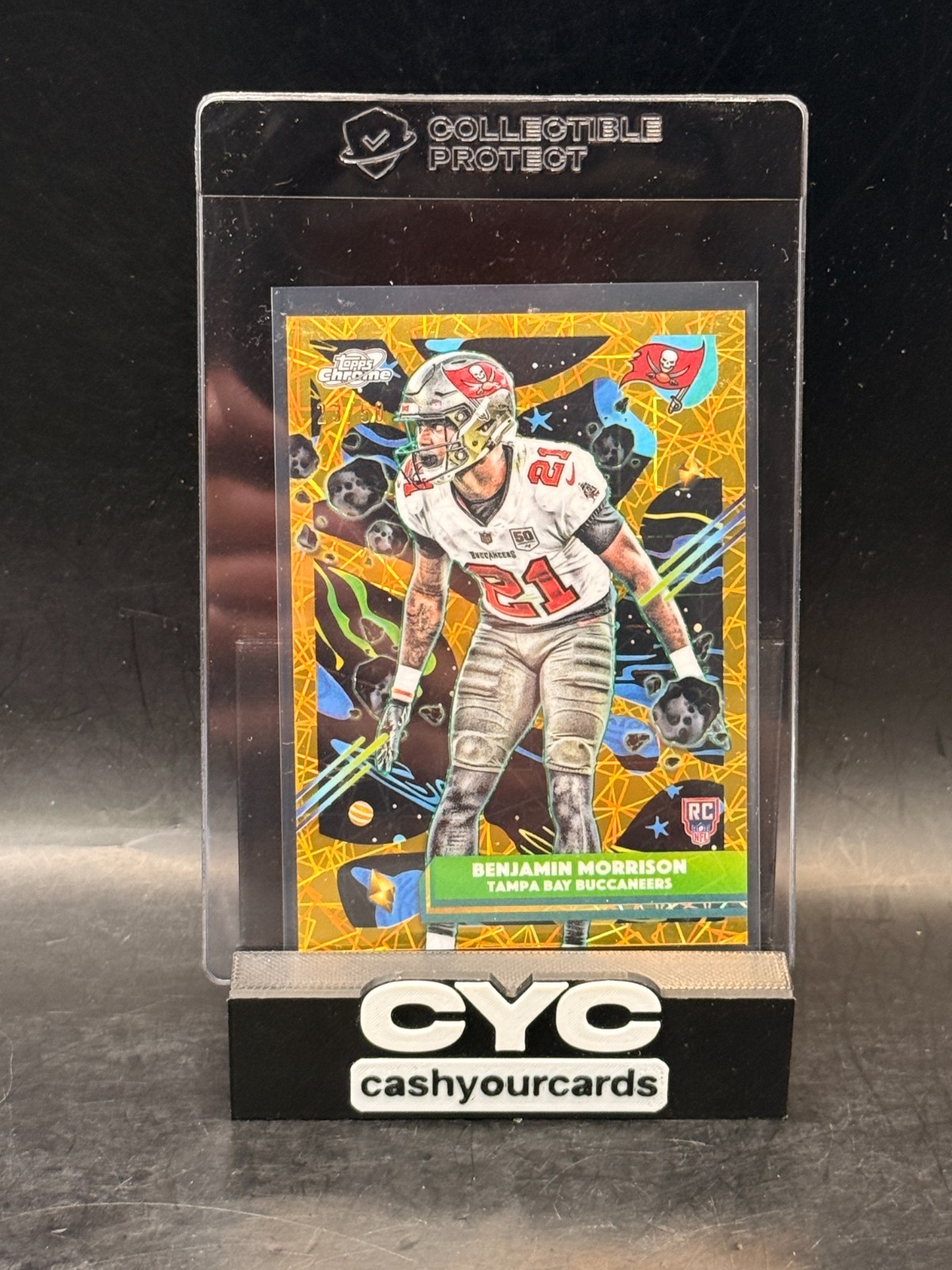 Benjamin Morrison Topps Cosmic Chrome #193 Gold Interstellar