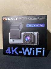 ODREY Dash Cam Front and Rear, 4K 2.5K 5G WiFi  WDR Dash Camera for Car with 64