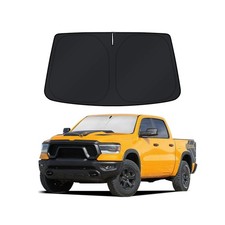 Windshield Sun Shade for 2019-2025 2026 Dodge RAM 1500 Accessories ... Fast Ship