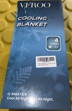 VFROO Cooling Blanket for Hot Sleepers Queen Size 108  x 90'', Summer Blanket